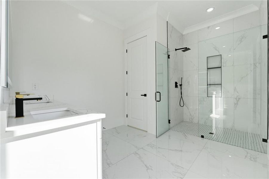 Furnished interior view inside a new home in , Lawrenceville (Image 15).