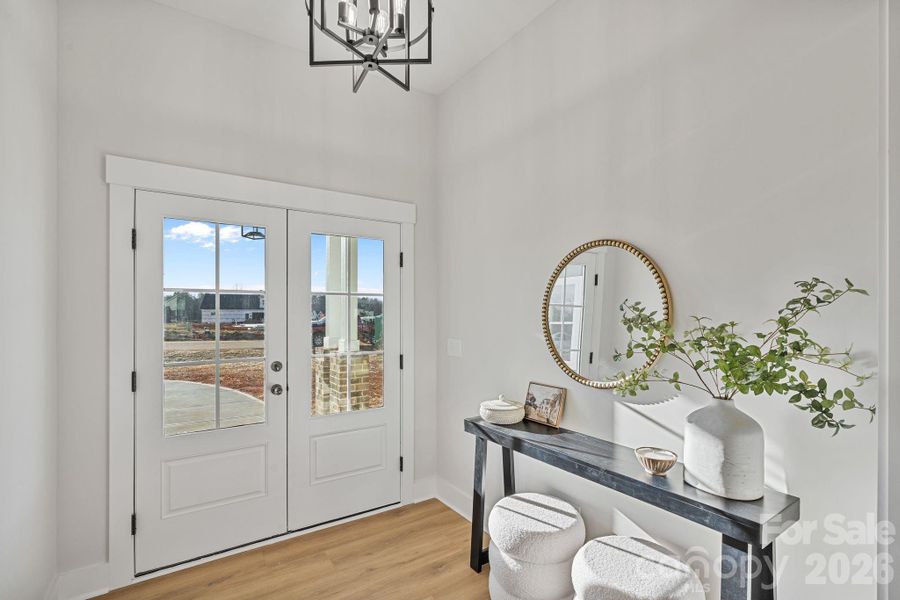 Furnished interior view inside a new home in , Salisbury (Image 11).