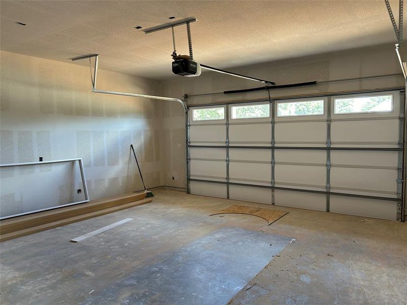 Garage with Insulated Door