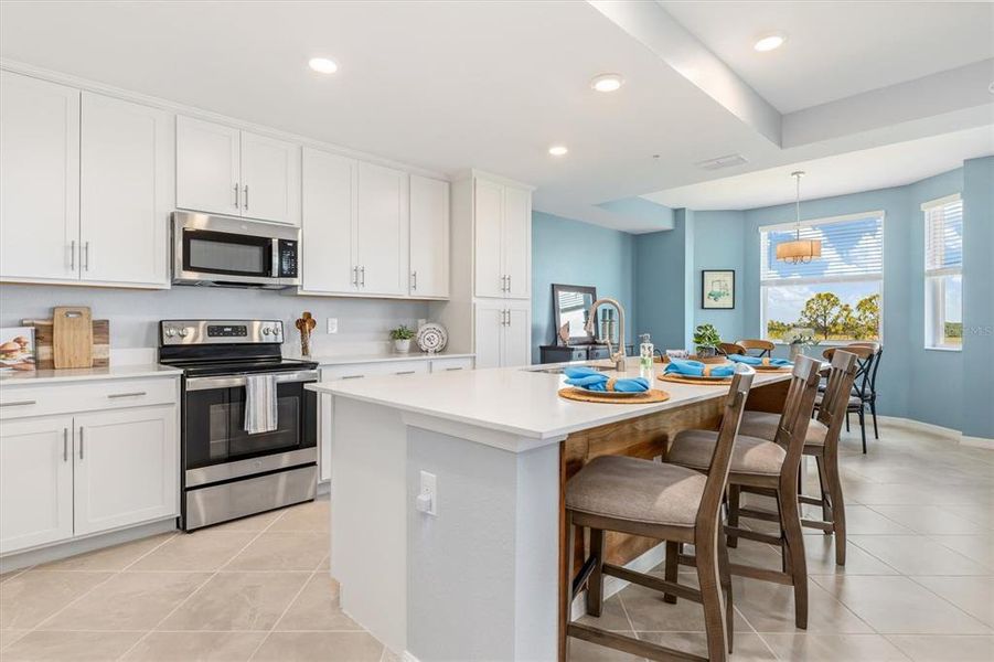 Furnished interior view inside a new home in , Venice (Image 9).