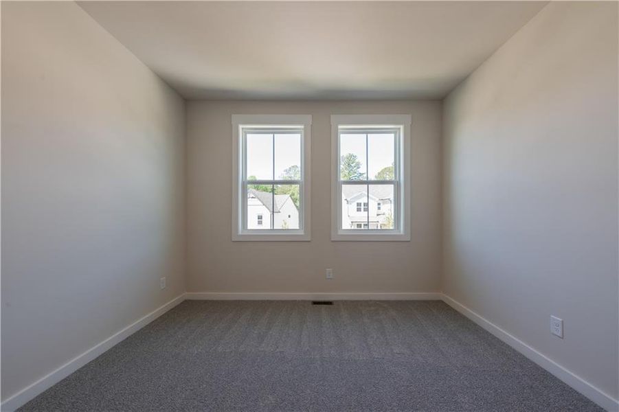 Spacious, unfurnished interior of a new home in Cambridge at Steels Bridge, Canton (Image 27). Spacious, unfurnished interior of a new home in Cambridge at Steels Bridge, Canton (Image 27).
