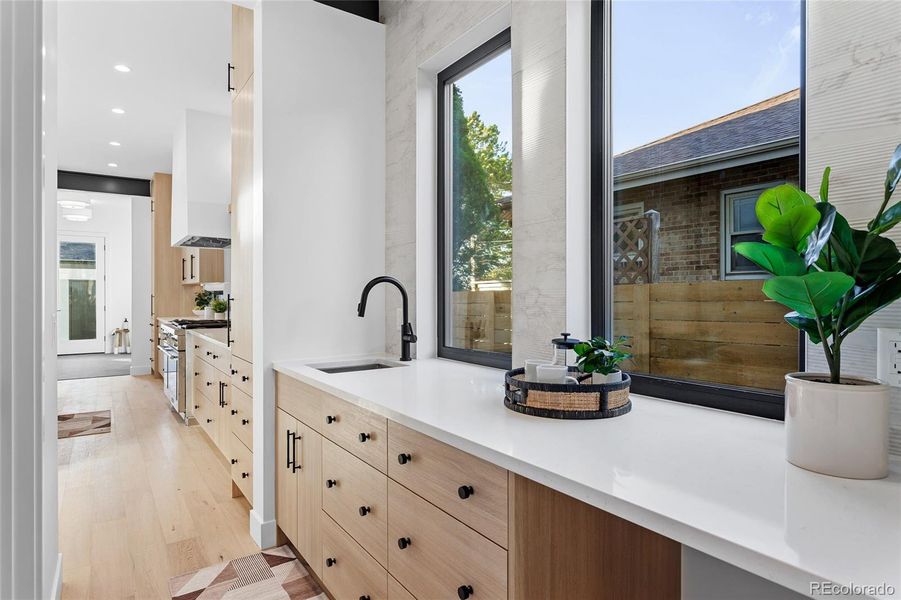 Furnished interior view inside a new home in , Denver (Image 44).