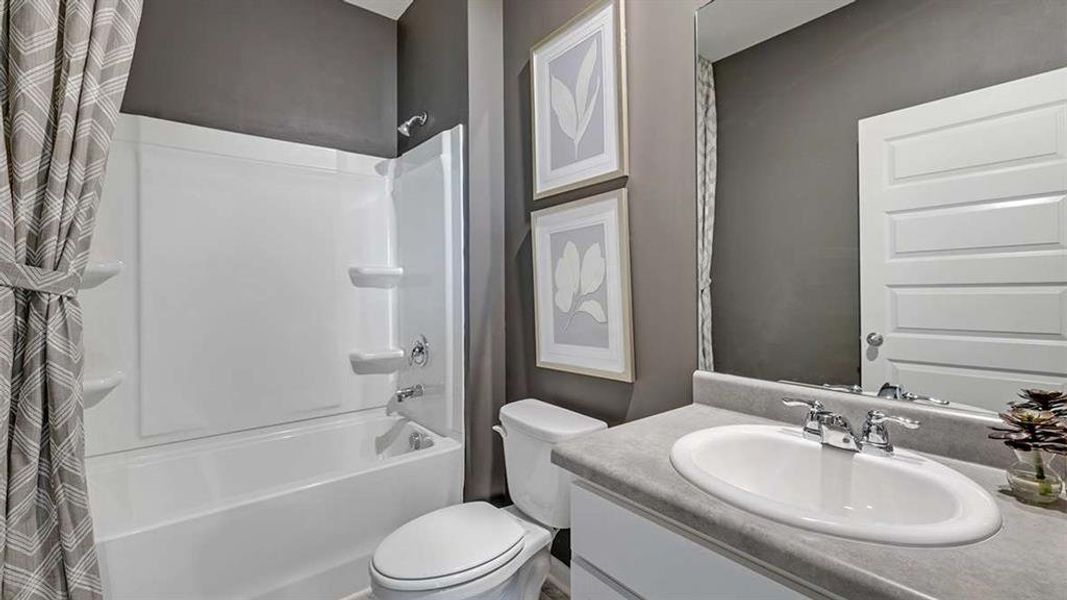 Furnished interior view inside a new home in , Atlanta (Image 23). Furnished interior view inside a new home in , Atlanta (Image 23).