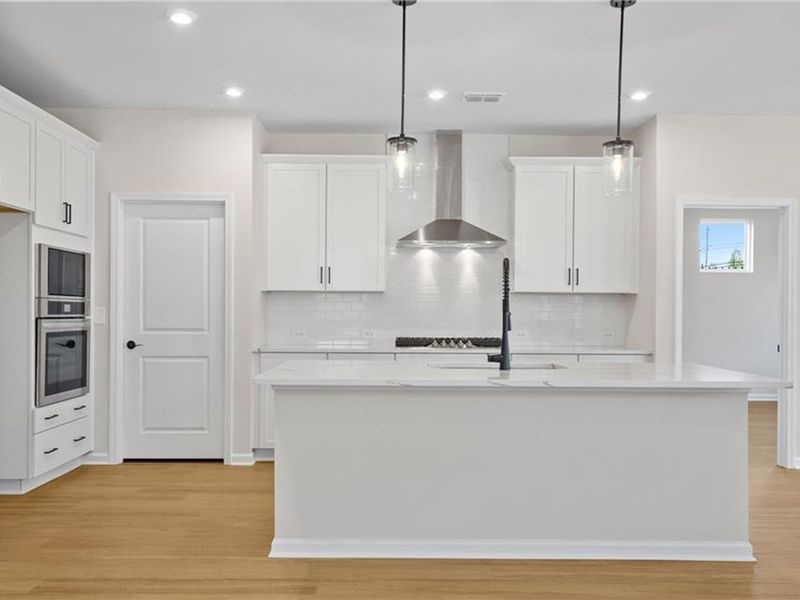 Furnished interior view inside a new home in Kelly Preserve, Loganville (Image 9).
