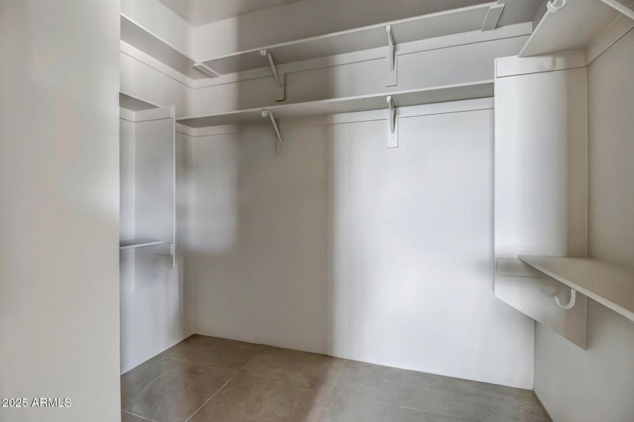 Master closet