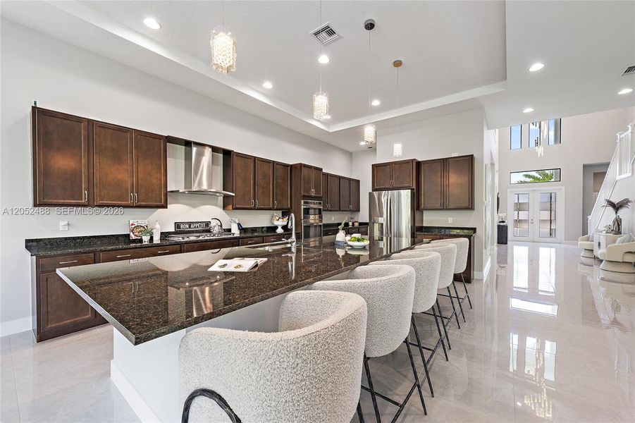 Furnished interior view inside a new home in , Palm Beach Gardens (Image 12).