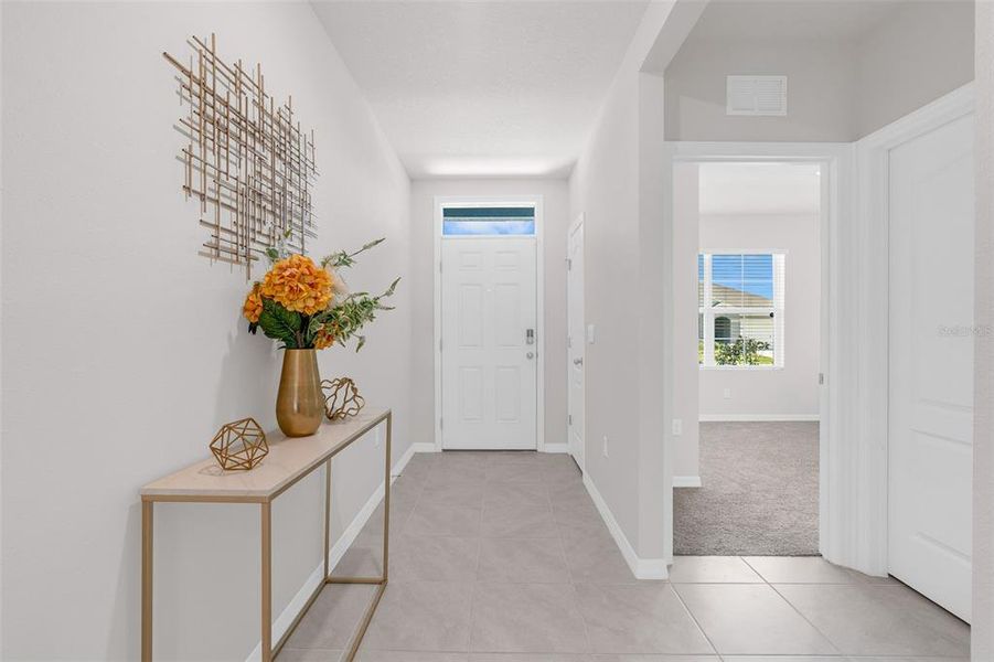 Furnished interior view inside a new home in Cypress Park Estates, Haines City (Image 17).