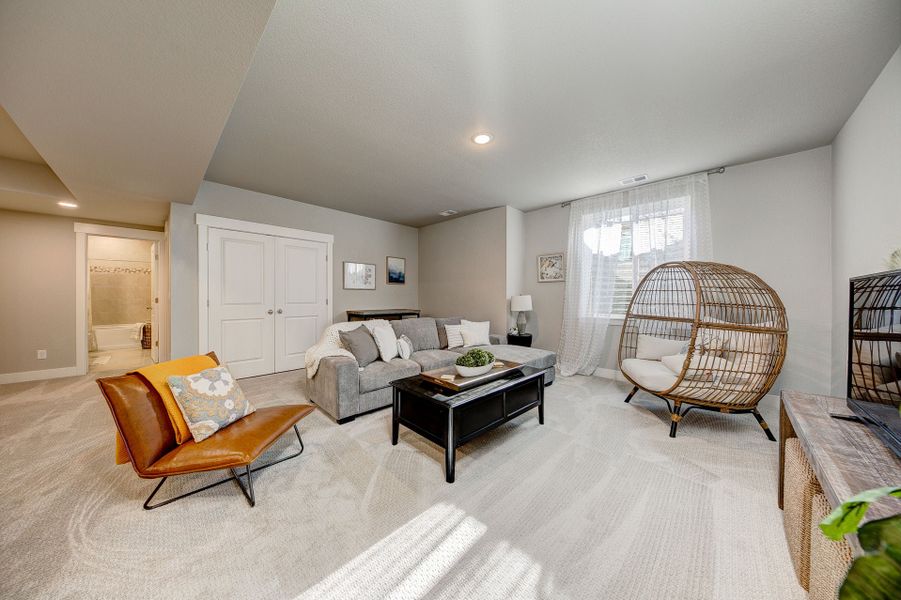 Representative furnished interior of a home built from the The Devon by Landmark Homes in The Lakes at Centerra, Loveland (Image 28). Representative furnished interior of a home built from the The Devon by Landmark Homes in The Lakes at Centerra, Loveland (Image 28).