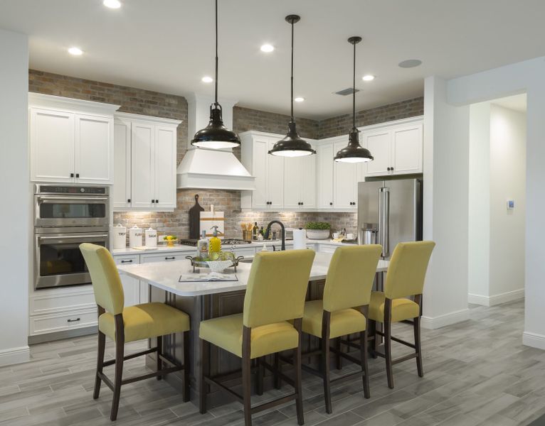 Furnished interior view inside a new home in Grand Palm, Venice (Image 11).