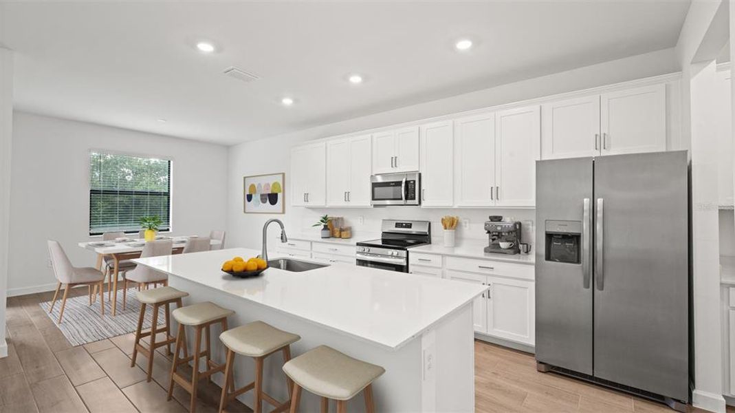 Furnished interior view inside a new home in Rye Ranch, Parrish (Image 11).