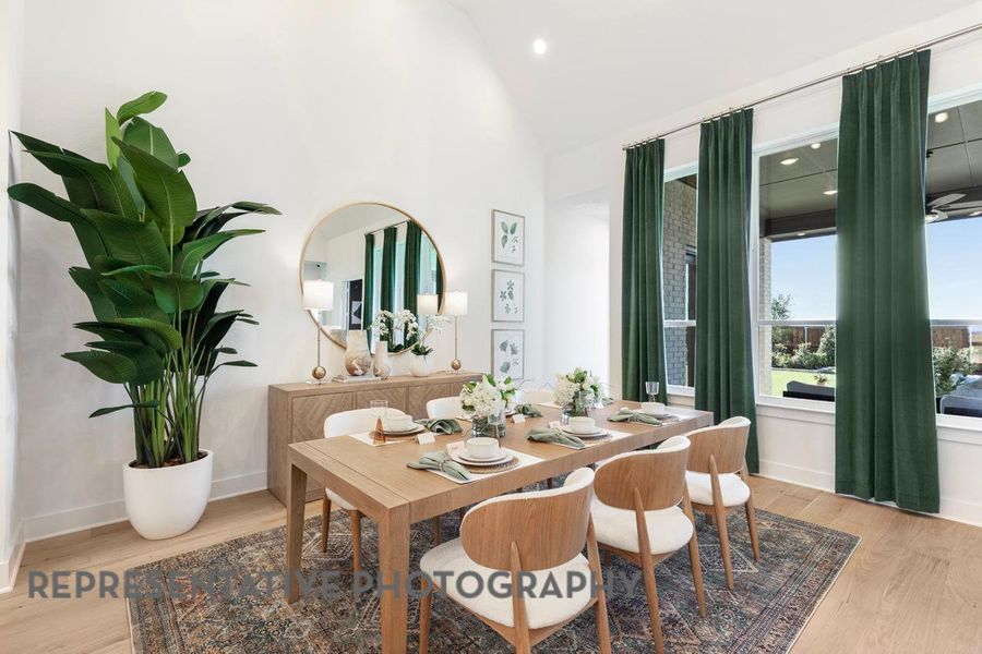 Furnished interior view inside a new home in Flora, Hutto (Image 22).