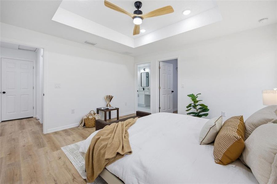 Furnished interior view inside a new home in , Citrus Springs (Image 35).