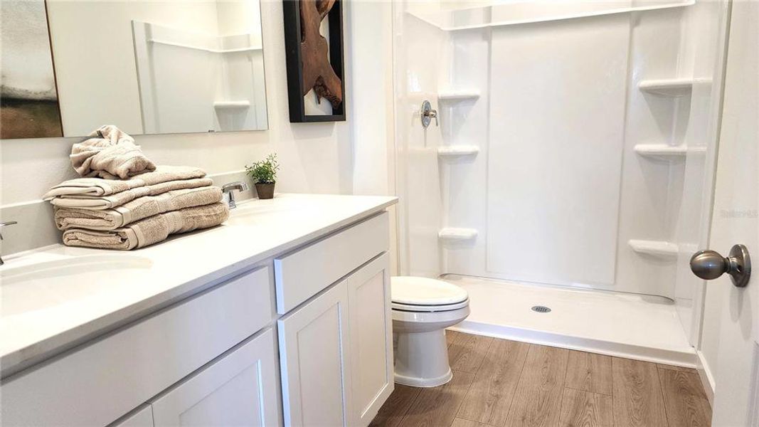 Furnished interior view inside a new home in Vineland Reserve, Osteen (Image 15).