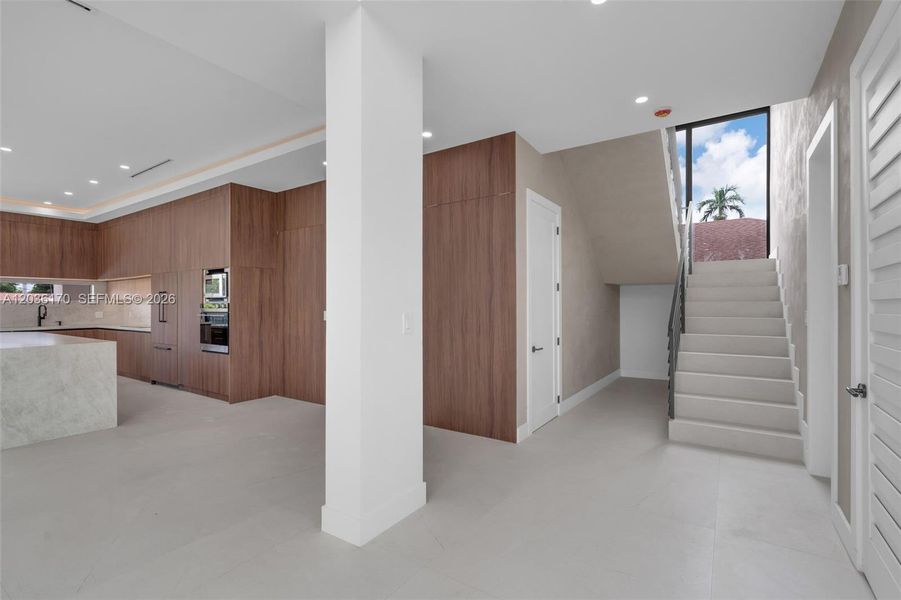 Furnished interior view inside a new home in , Miami (Image 10). Furnished interior view inside a new home in , Miami (Image 10).