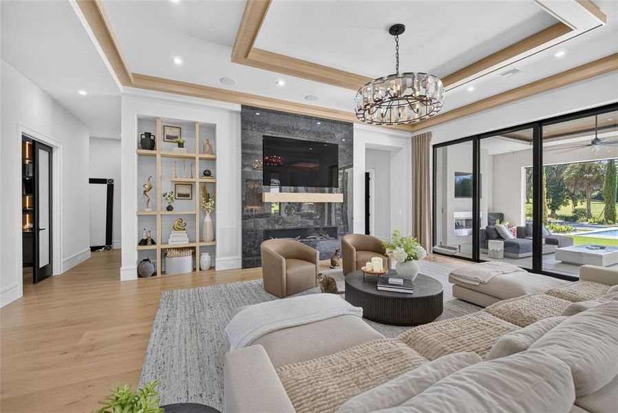 Furnished interior view inside a new home in , Ocala (Image 6).