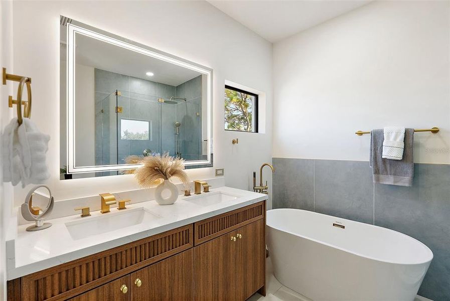 Furnished interior view inside a new home in , Tampa (Image 12).