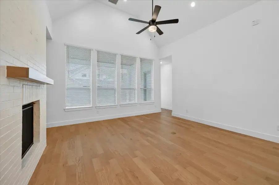 Representative Family Room - some options shown