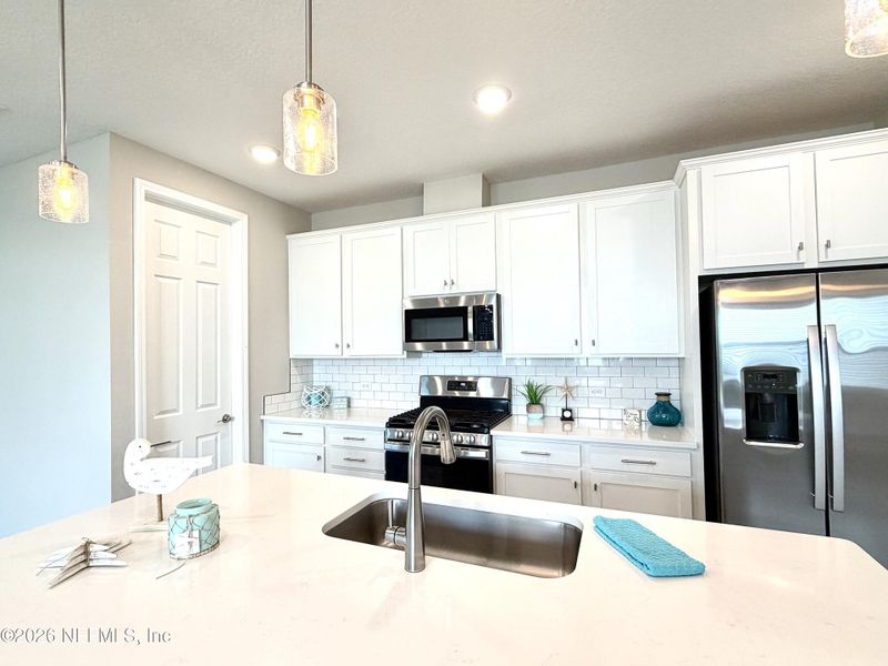 Furnished interior view inside a new home in Seasons at TrailMark, St. Augustine (Image 5).