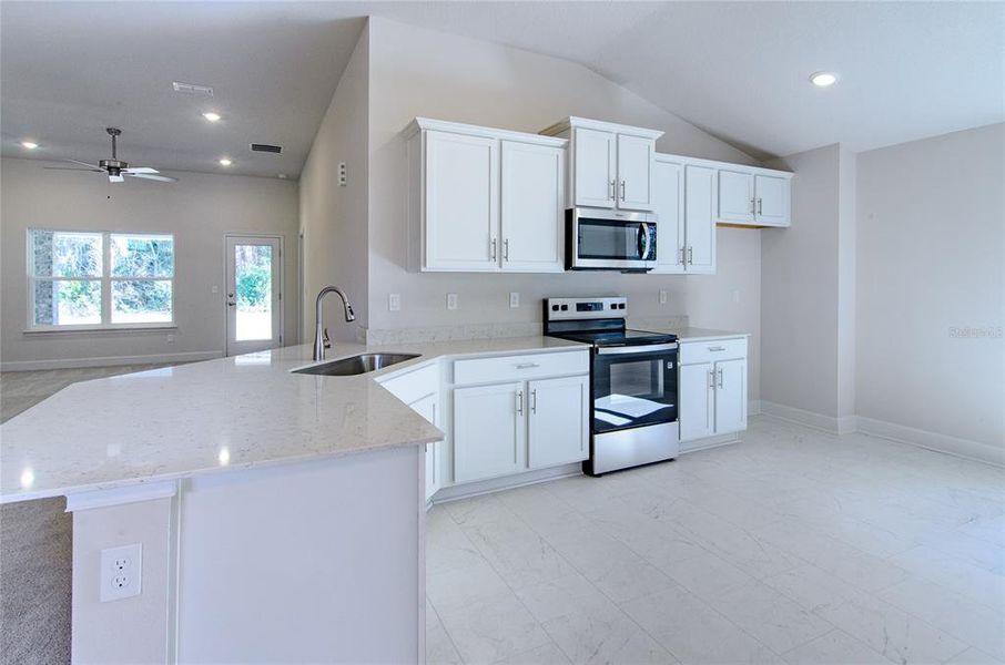 Furnished interior view inside a new home in Palm Coast, Palm Coast (Image 4). Furnished interior view inside a new home in Palm Coast, Palm Coast (Image 4).