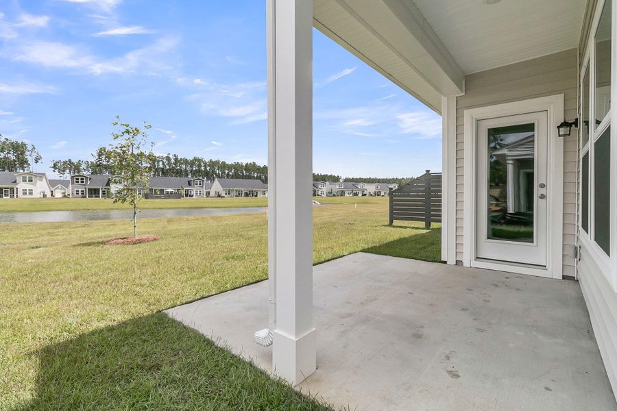 Exterior details and patio area of a home in , Summerville (Image 21).