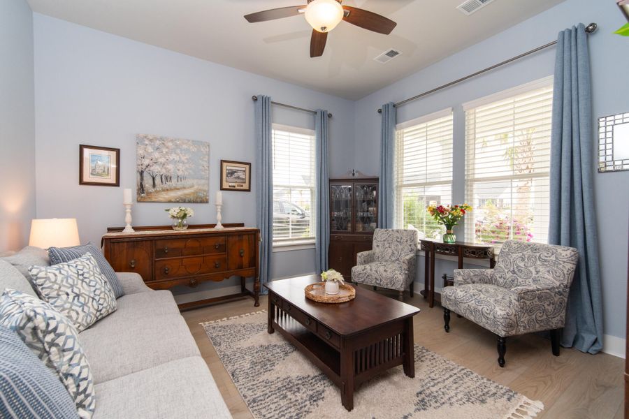 Furnished interior view inside a new home in Carnes Crossroads, Summerville (Image 13).