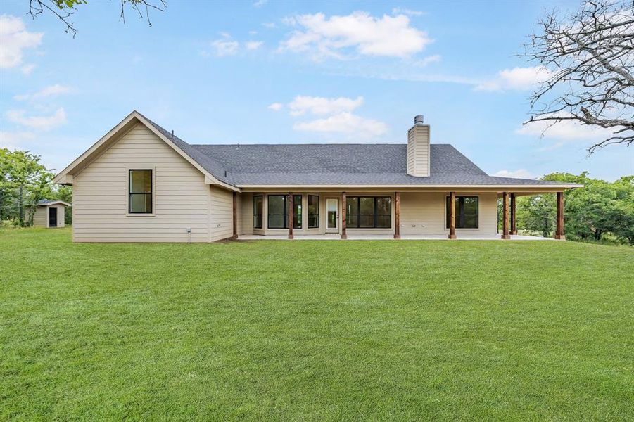 Exterior details and patio area of a home in , Chico (Image 3).
