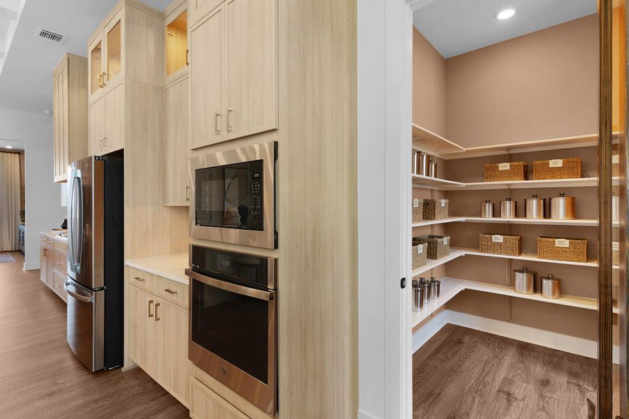Furnished interior view inside a new home in Lariat, Liberty Hill (Image 126).