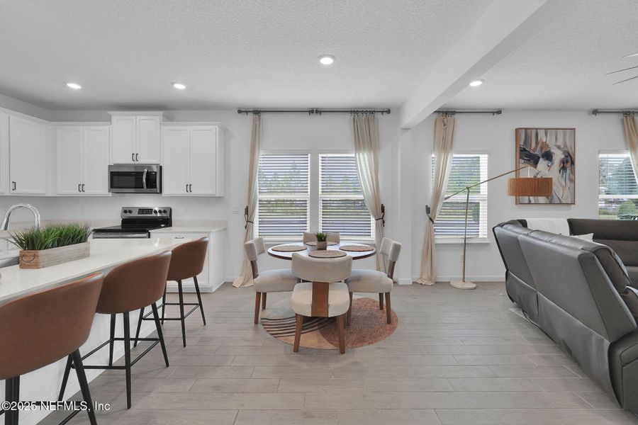 Furnished interior view inside a new home in , Jacksonville (Image 14).