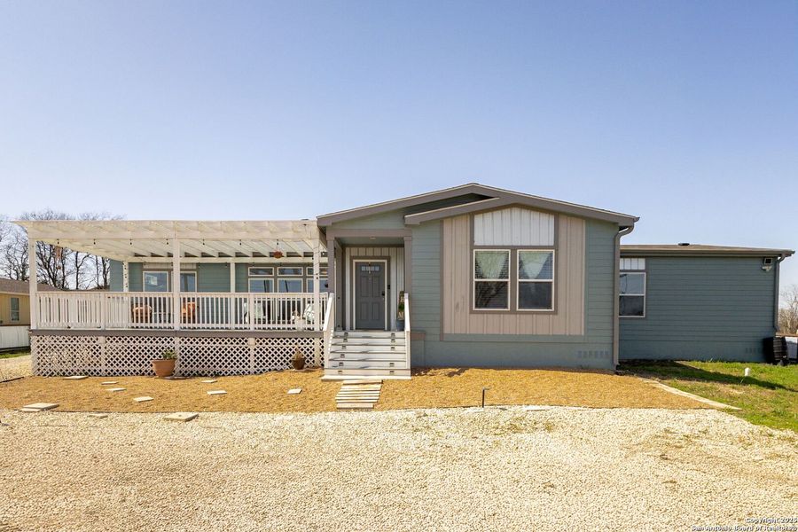 Exterior details and patio area of a home in , Kyle (Image 2). Exterior details and patio area of a home in , Kyle (Image 2).