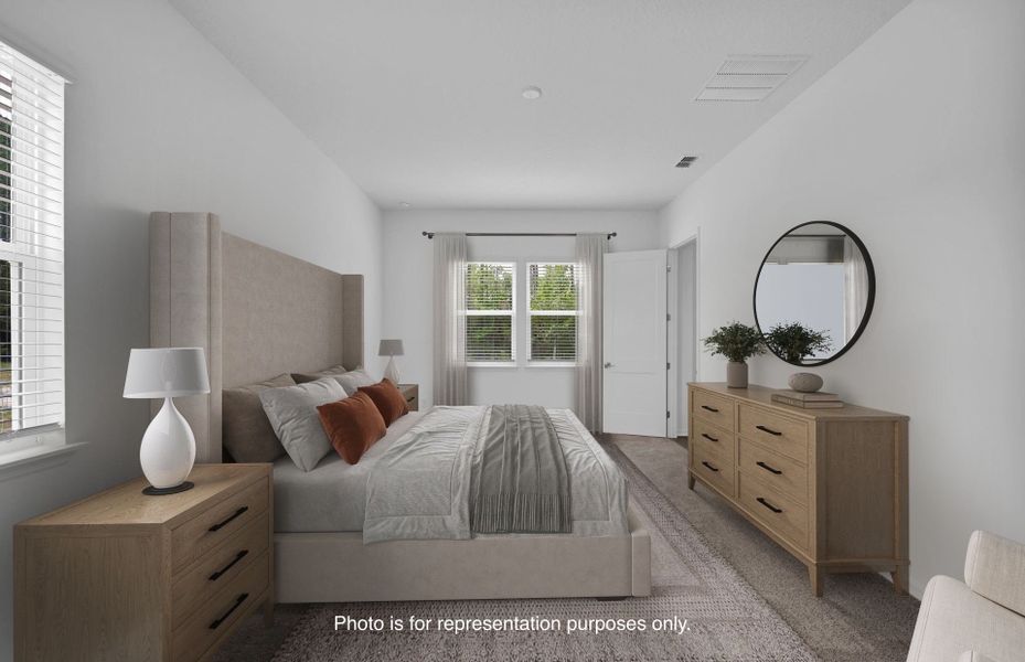 Furnished interior view inside a new home in Fiddler's Cove, Kingsland (Image 7).