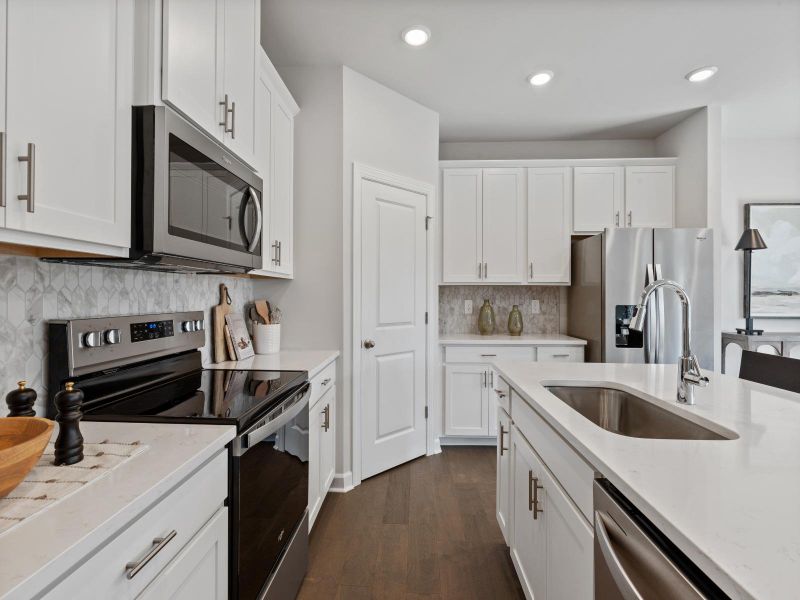 Cook your favorite meals in the spacious kitchen. Cook your favorite meals in the spacious kitchen.