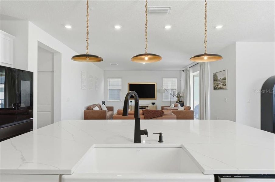 Close-up of interior finishes inside a home in Hills of Minneola, Minneola (Image 23).
