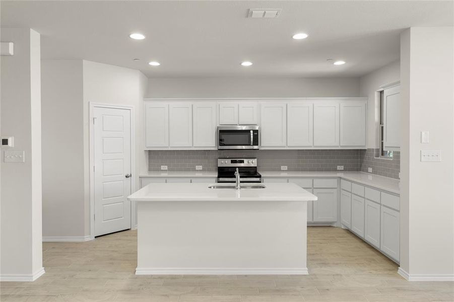 Furnished interior view inside a new home in Sanger Circle, Sanger (Image 9). Furnished interior view inside a new home in Sanger Circle, Sanger (Image 9).