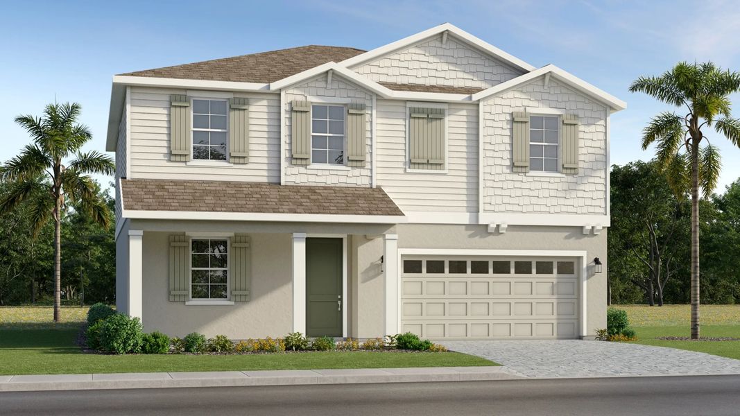 Home exterior render Home exterior render