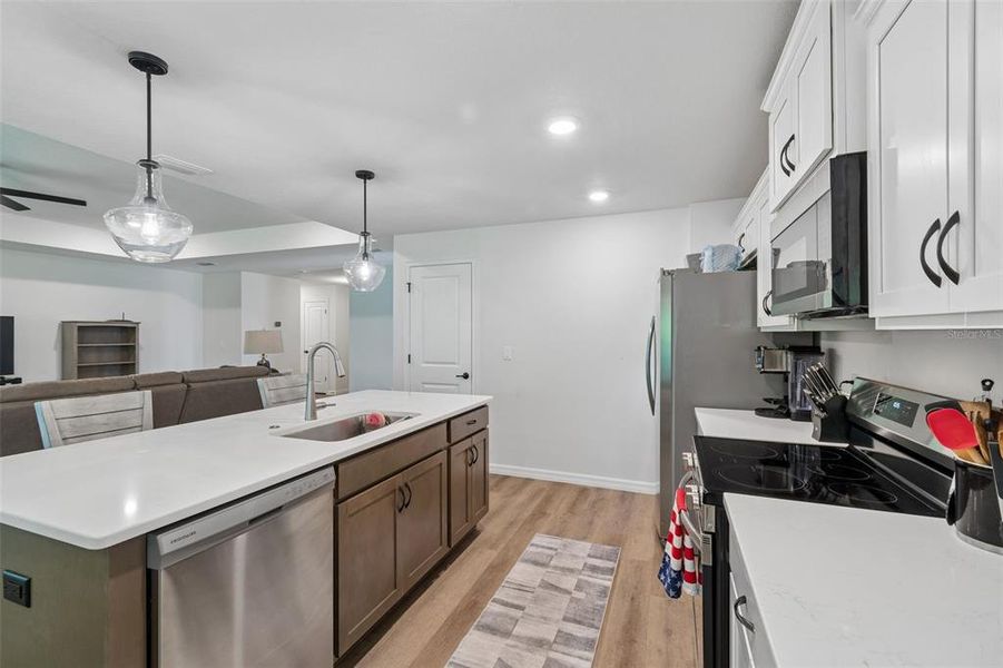 Furnished interior view inside a new home in , Weeki Wachee (Image 12).
