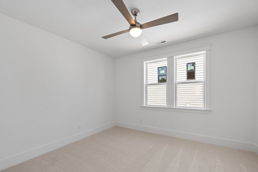 Representative unfurnished interior of a home built from the The Emerson by RobuckHomes in Stonehenge, Raleigh (Image 195).