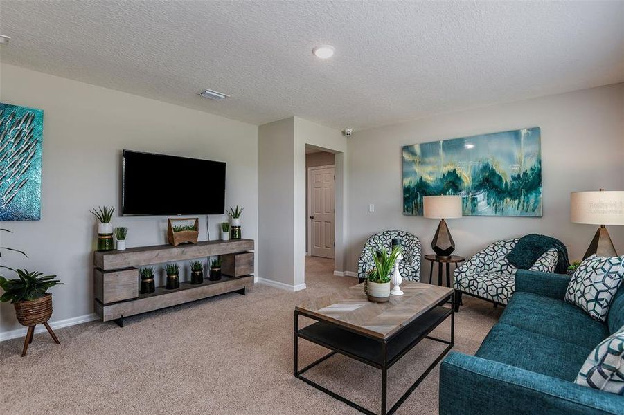 Furnished interior view inside a new home in Pasadena Ridge, Zephyrhills (Image 13).