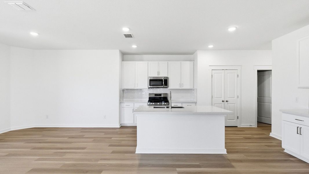 Furnished interior view inside a new home in Infinity Square, Kyle (Image 8).