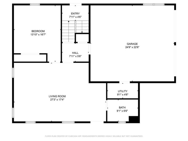 2D floor plan layout of this home in , Fayetteville, GA (Image 3).