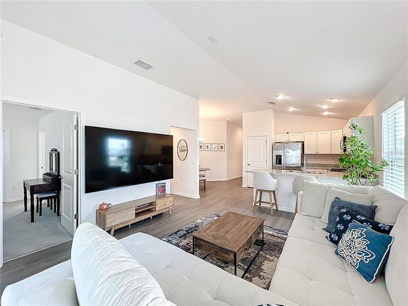 Furnished interior view inside a new home in , The Villages (Image 11).