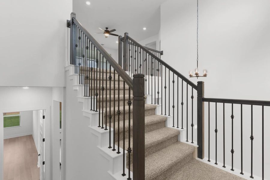 Representative unfurnished interior of a home built from the Hudson by Chesmar Homes in Newhaven, Manor (Image 29). Representative unfurnished interior of a home built from the Hudson by Chesmar Homes in Newhaven, Manor (Image 29).
