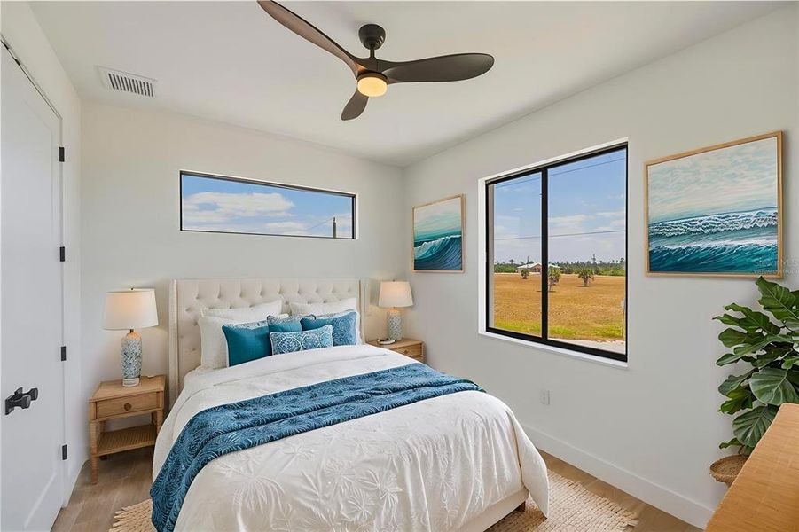 Furnished interior view inside a new home in , Placida (Image 18).