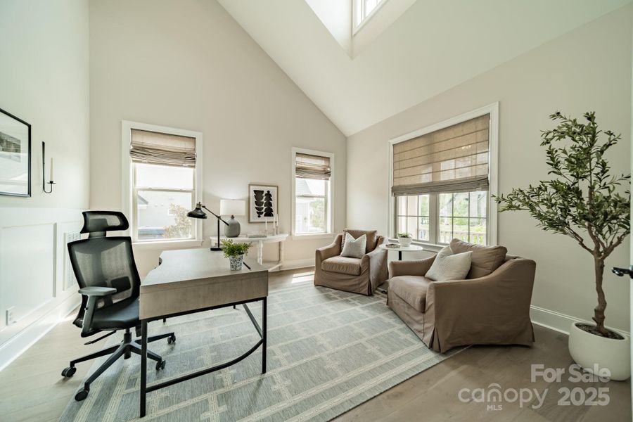 Furnished interior view inside a new home in , Waxhaw (Image 37).