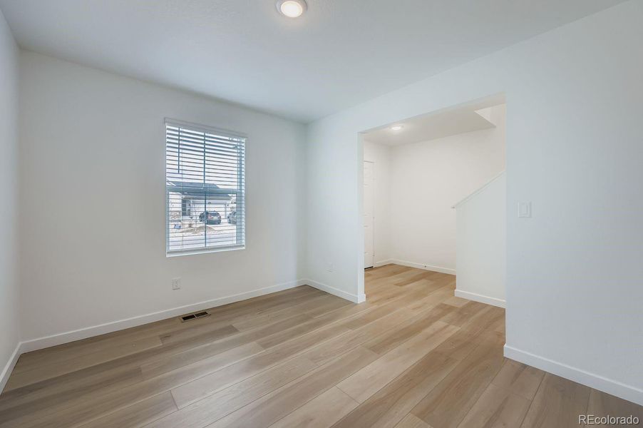 Spacious, unfurnished interior of a new home in Percheron: The Camden Collection, Colorado Springs (Image 10).