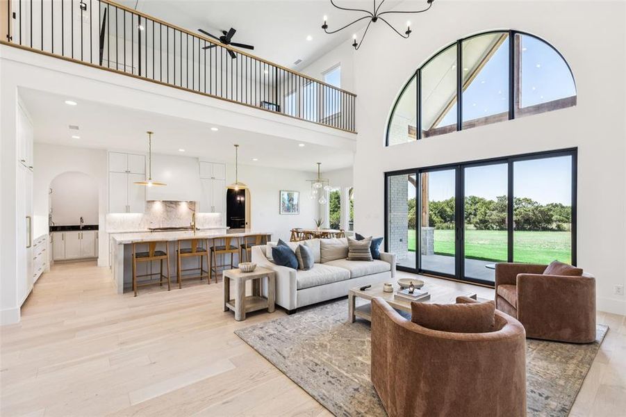 Furnished interior view inside a new home in , Midlothian (Image 31).