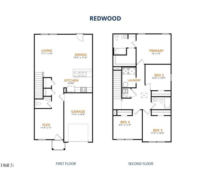 Redwood floorplan