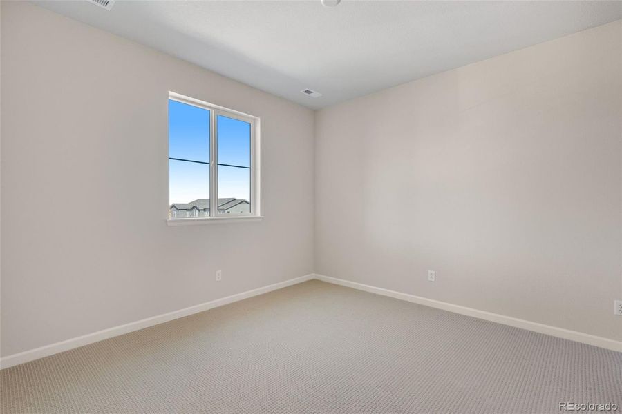 Spacious, unfurnished interior of a new home in Wild Oak at The Canyons, Castle Pines (Image 17). Spacious, unfurnished interior of a new home in Wild Oak at The Canyons, Castle Pines (Image 17).