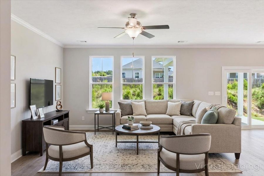Furnished interior view inside a new home in Windsor, North Augusta (Image 12).