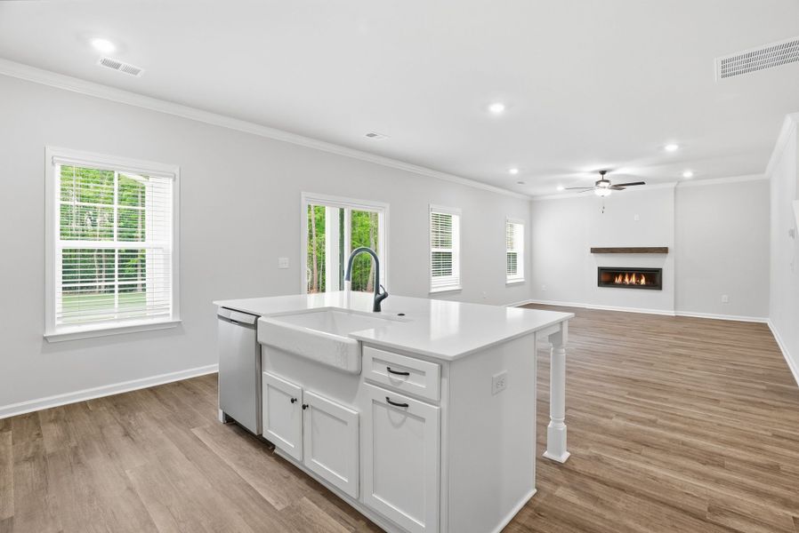 Representative furnished interior of a home built from the Loblolly Select N by McGuinn Homes in Broadway Lake, Anderson (Image 9). Representative furnished interior of a home built from the Loblolly Select N by McGuinn Homes in Broadway Lake, Anderson (Image 9).