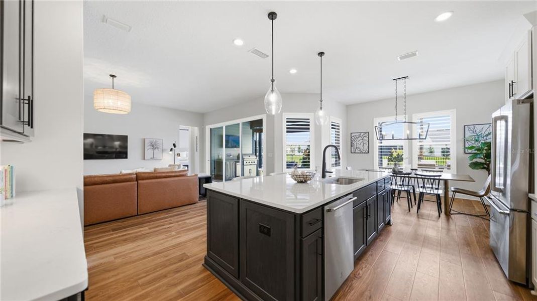 Furnished interior view inside a new home in , St. Augustine (Image 63).